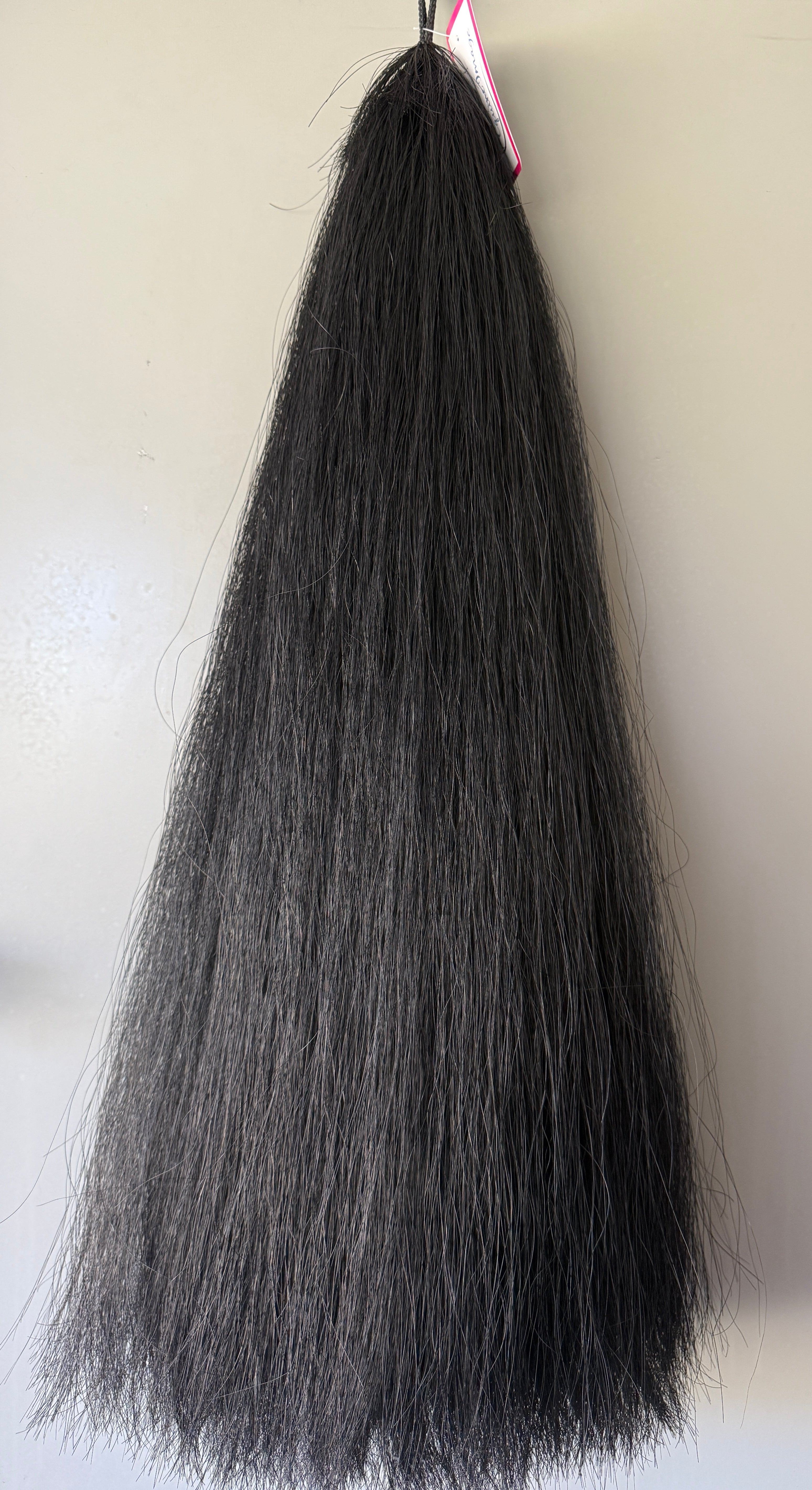 Black Triple Thickness 70 cm cut end false tail