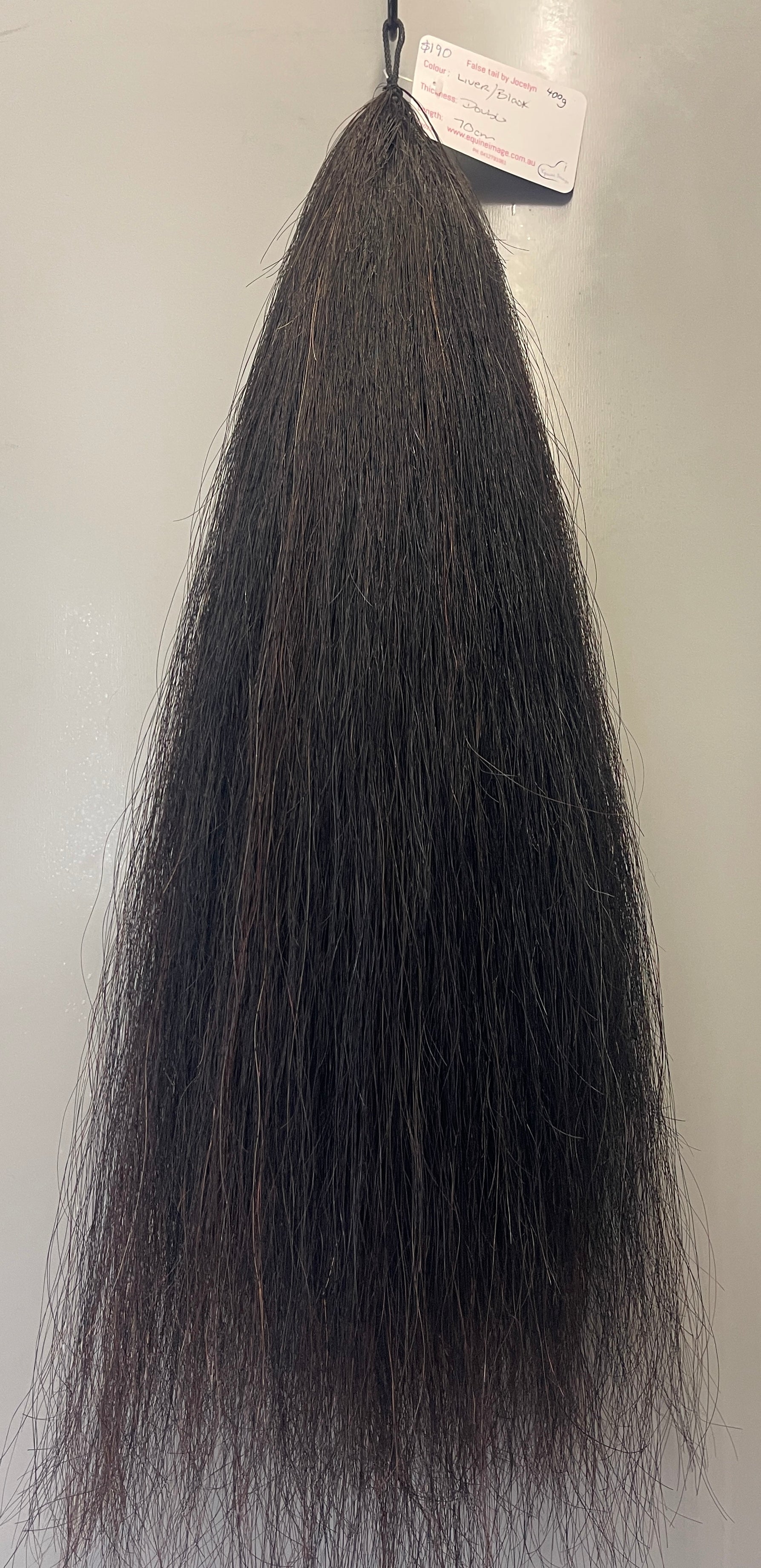 Liver/ Black 70 cm long Double Thickness