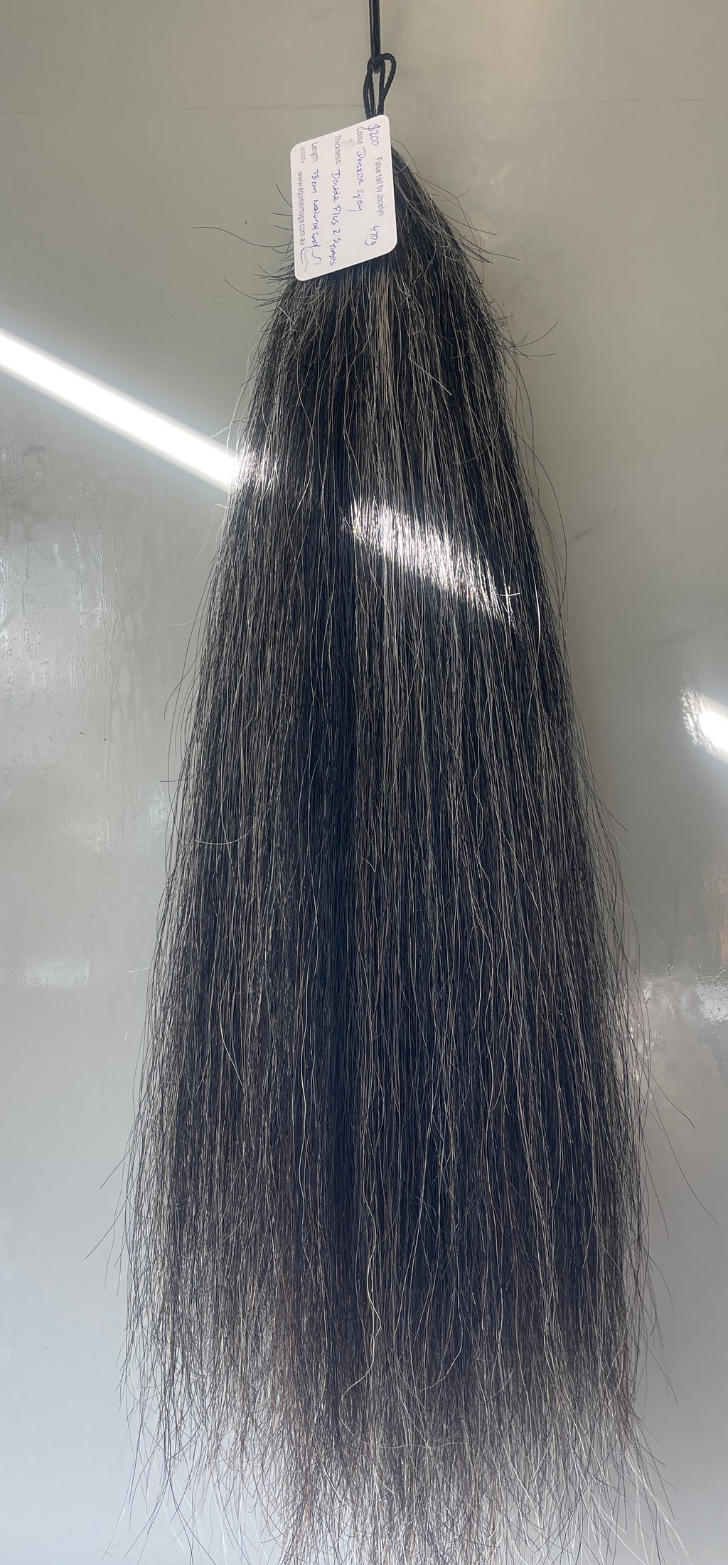 Darker grey 73-76 cm natural end Double plus thickness