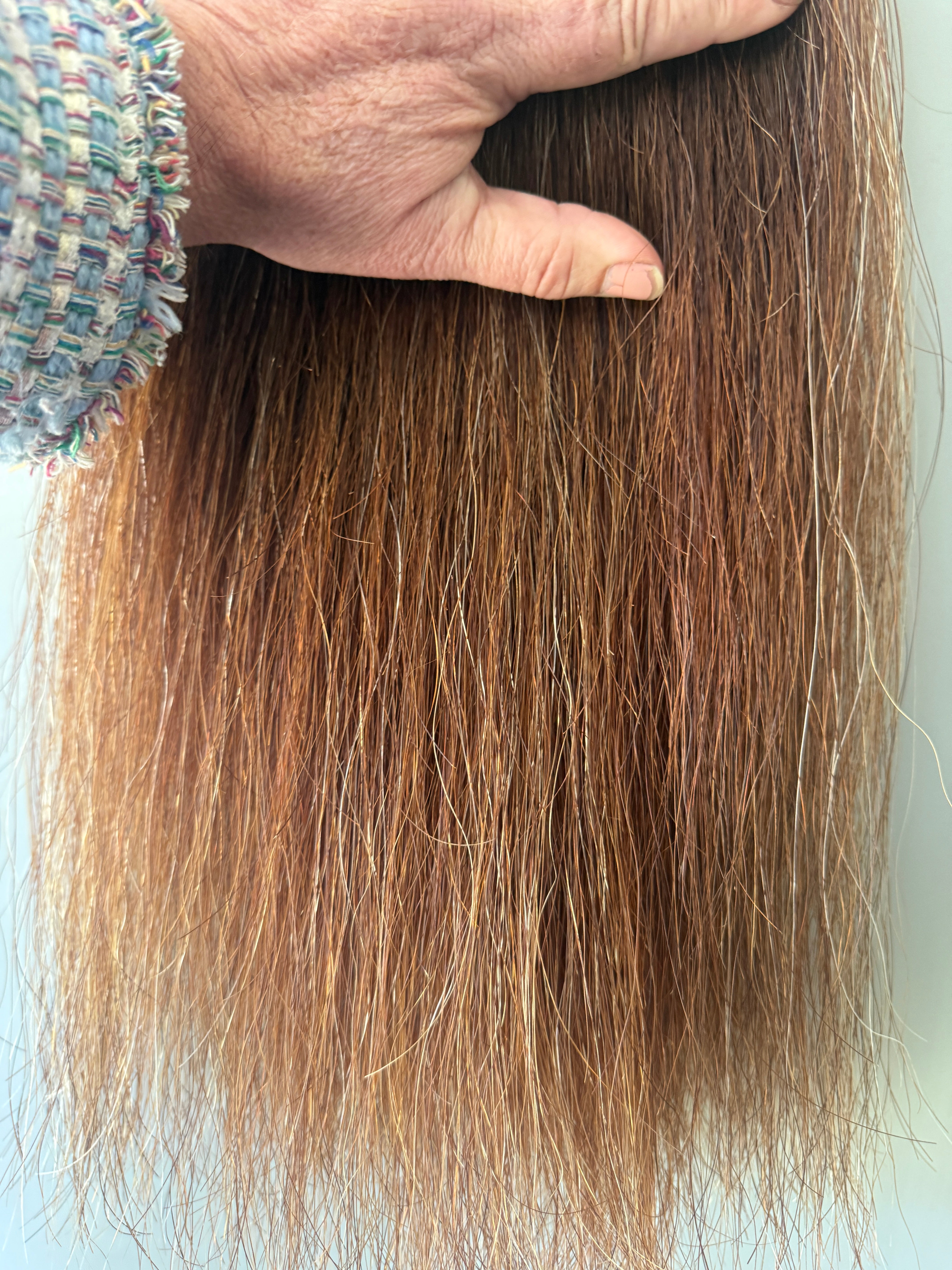 Weighted Chestnut blend Double 60 cm final weight 600g (250g weight added )