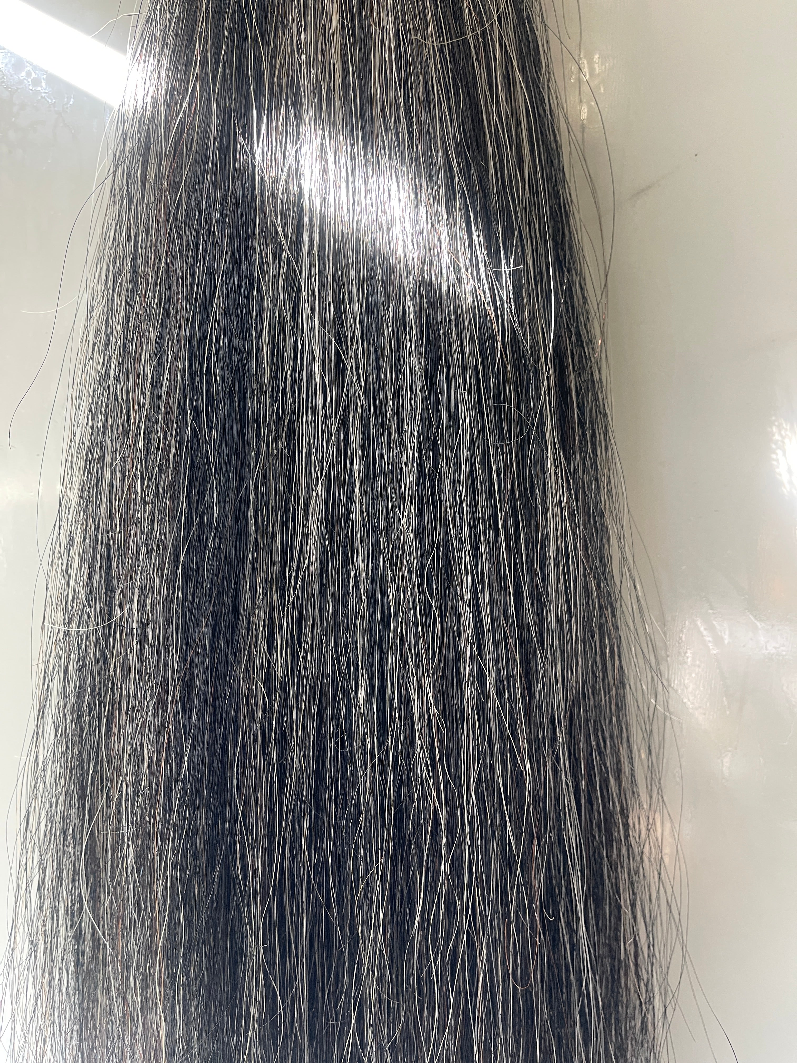 Darker grey 73-76 cm natural end Double plus thickness